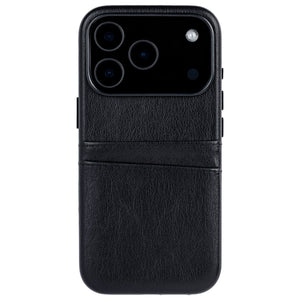 strait on shot showing texture in faux leather of exec case