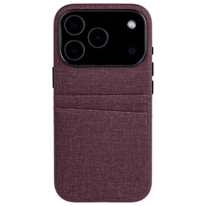 strait on shot showing texture in faux leather of exec case