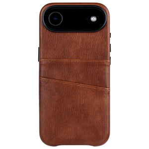 strait on shot showing texture in faux leather of exec case