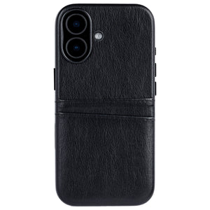 strait on shot showing texture in faux leather of exec case