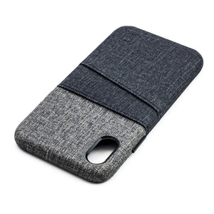 iPhone X/XS Luxe M2 Wallet Case [Black/Grey]