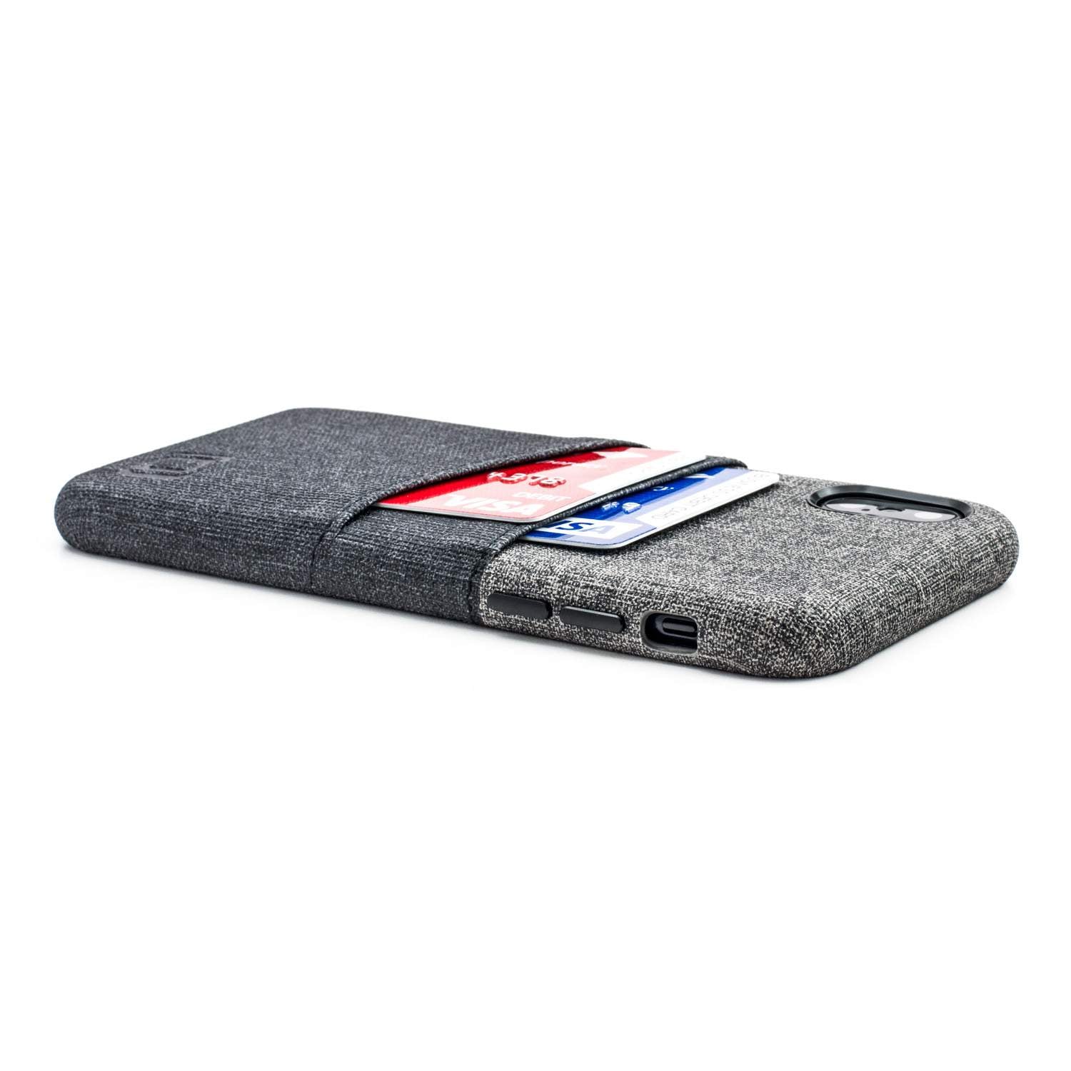 iPhone X/XS Luxe M2 Wallet Case [Black/Grey]