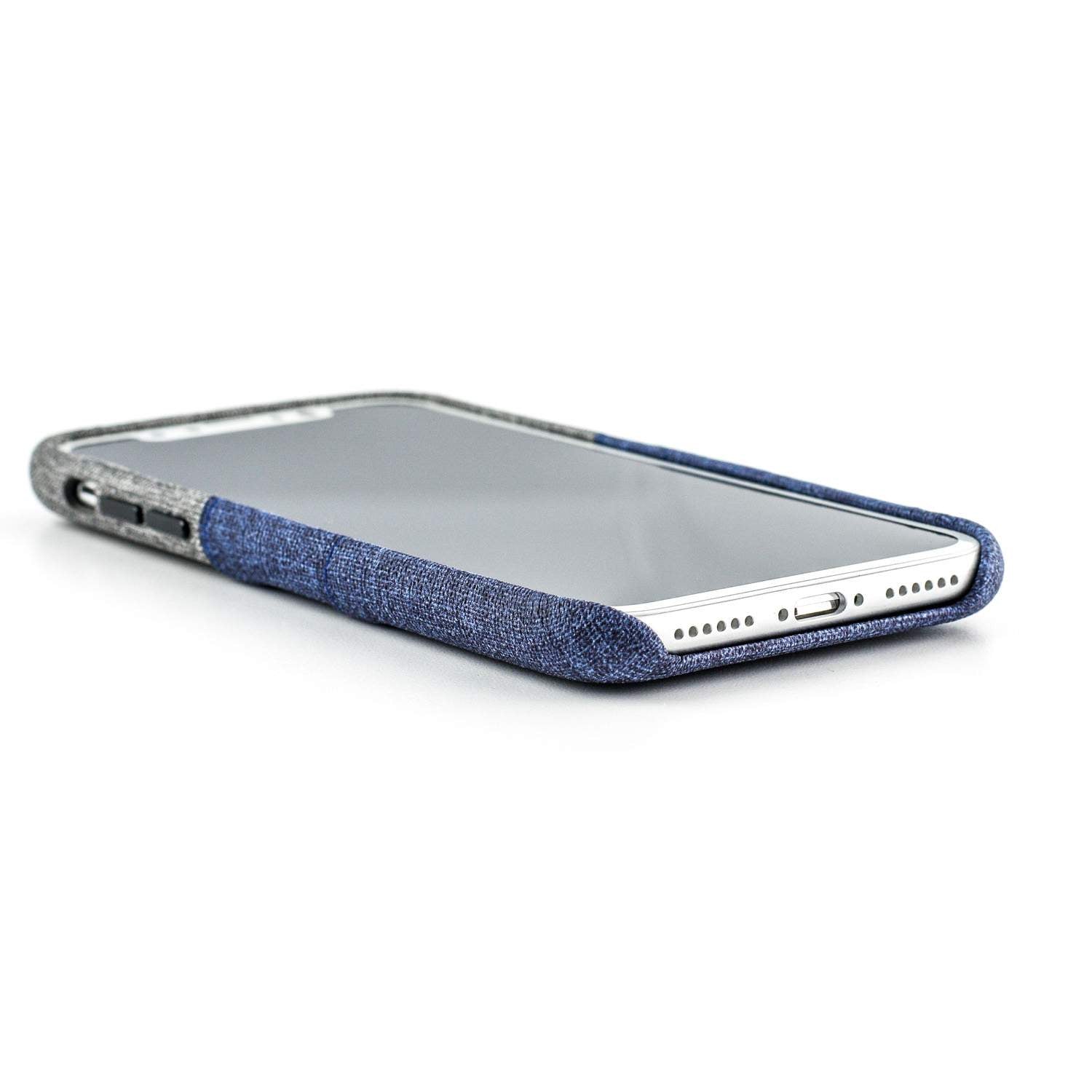 iPhone X/XS Luxe M2 Wallet Case [Blue/Grey]