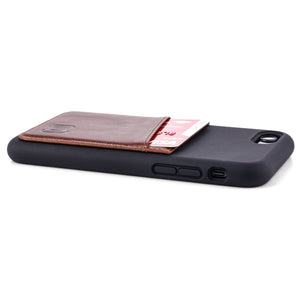 iPhone SE 3, SE 2, 8/7 Virtuosa M2L Card Case [Black/Brown]