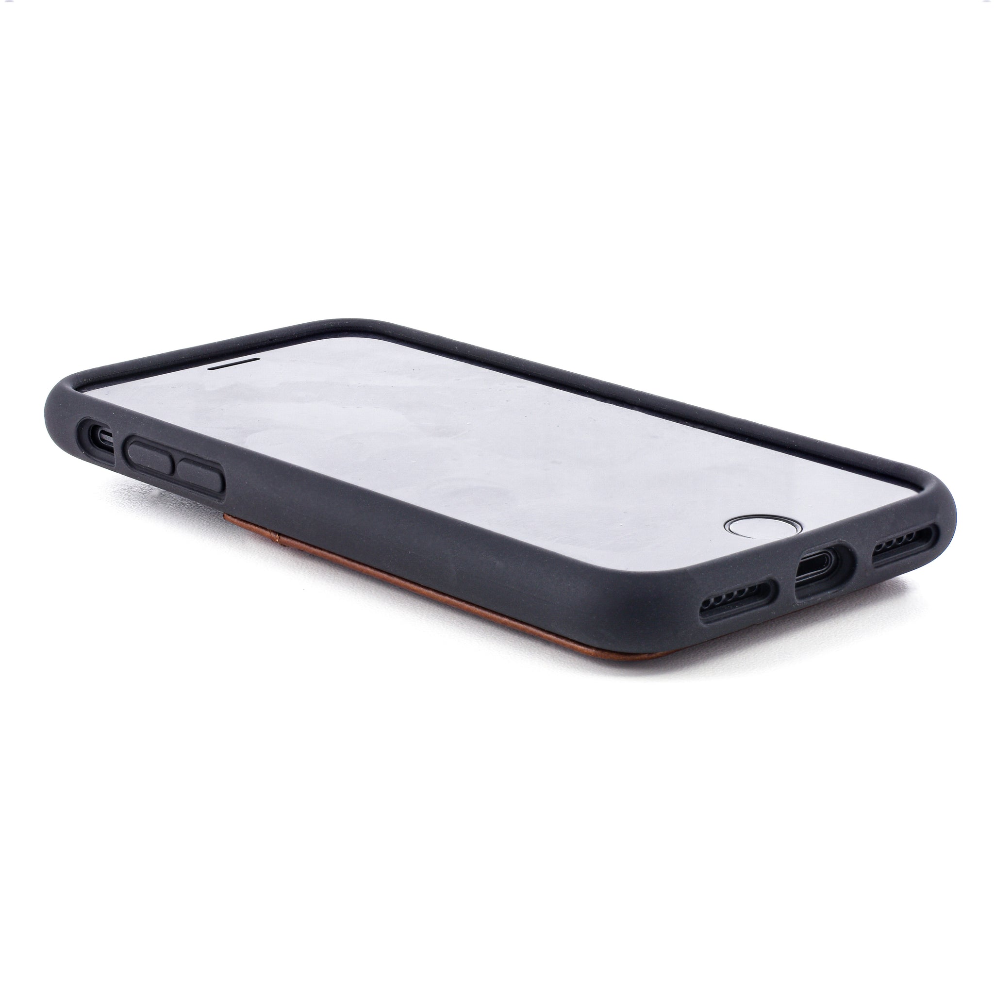 iPhone SE 3, SE 2, 8/7 Virtuosa M2L Card Case [Black/Brown]