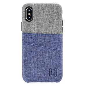 iPhone X/XS Luxe M2 Wallet Case [Blue/Grey]