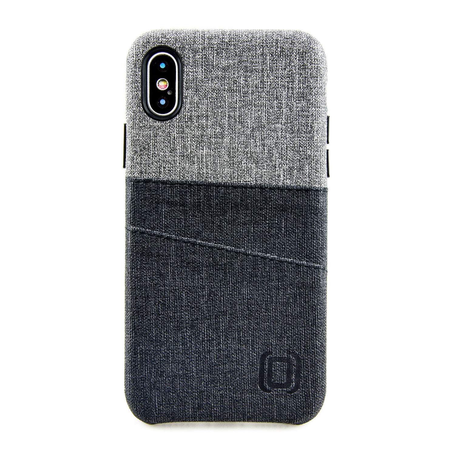 iPhone X/XS Luxe M2 Wallet Case [Black/Grey]