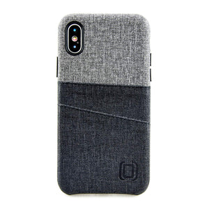 iPhone X/XS Luxe M2 Wallet Case [Black/Grey]