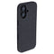 MSVL Slim Vegan Leather Case for iPhone 17 - Charcoal Black