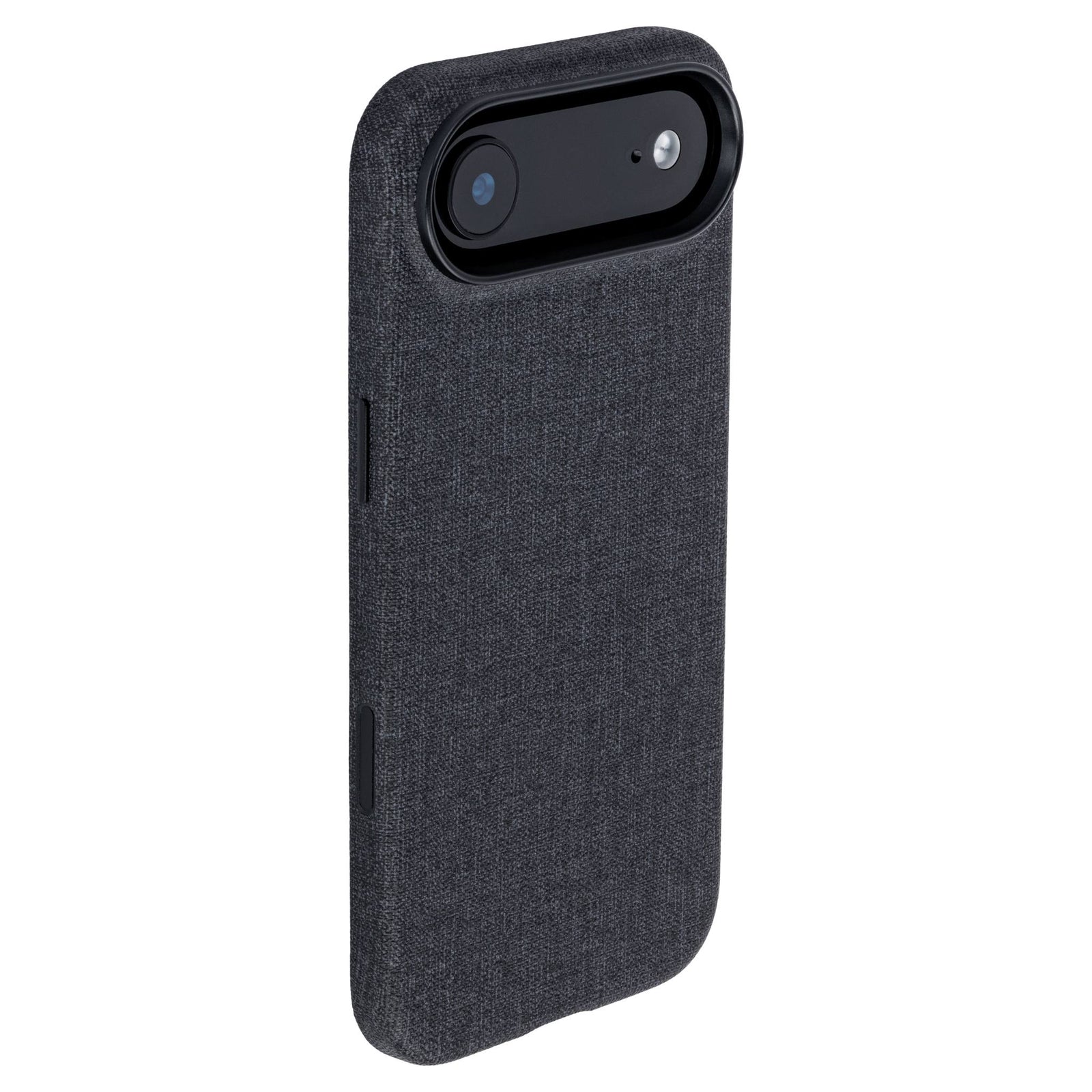 iphone 17 air vegan leather slim grip case in black from dockem