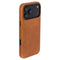 Slim Genuine Leather Case for iPhone 17 Pro Max - Light Brown - MSGL