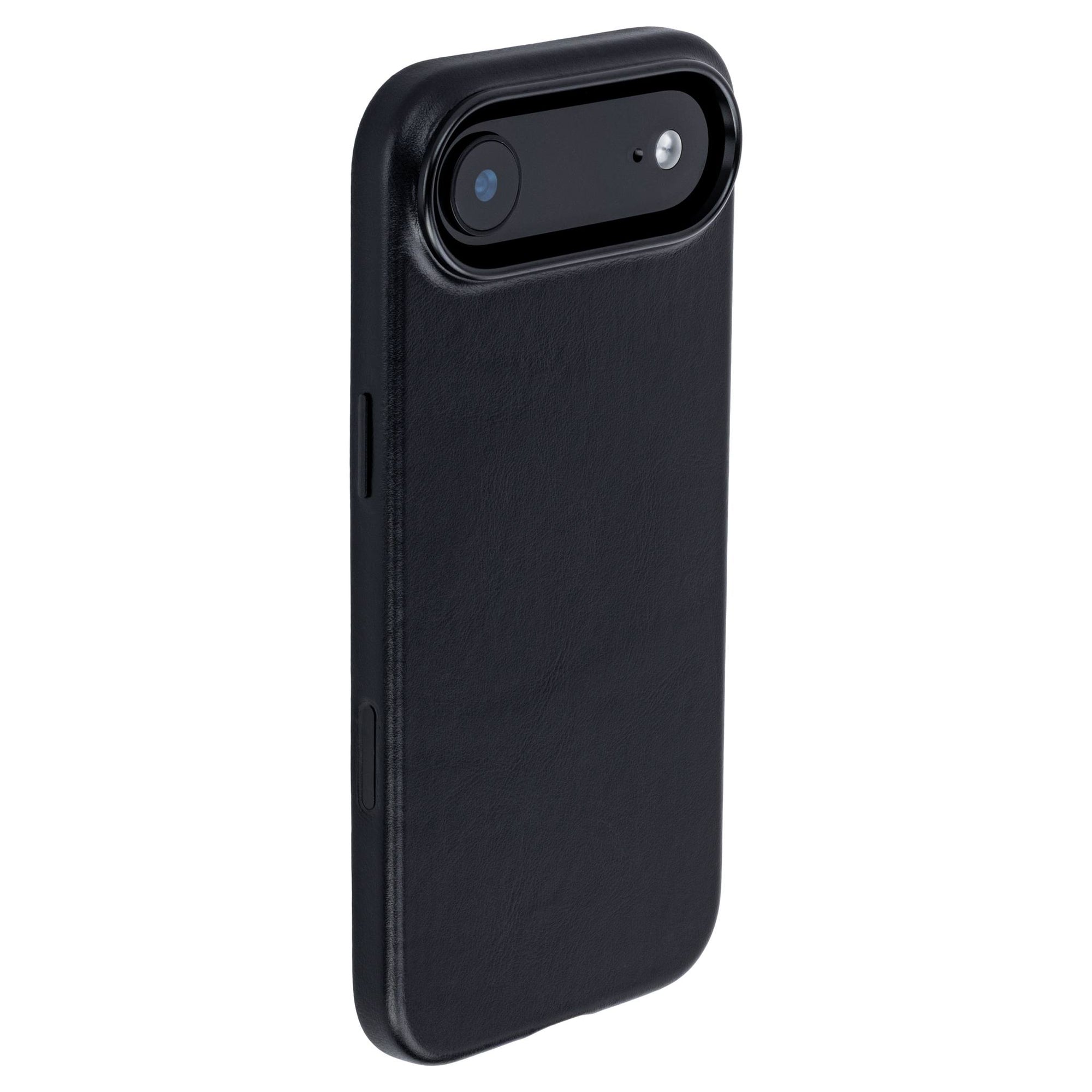 genuine leather slim case for iphone 17 Air metal camera ring and buttons
