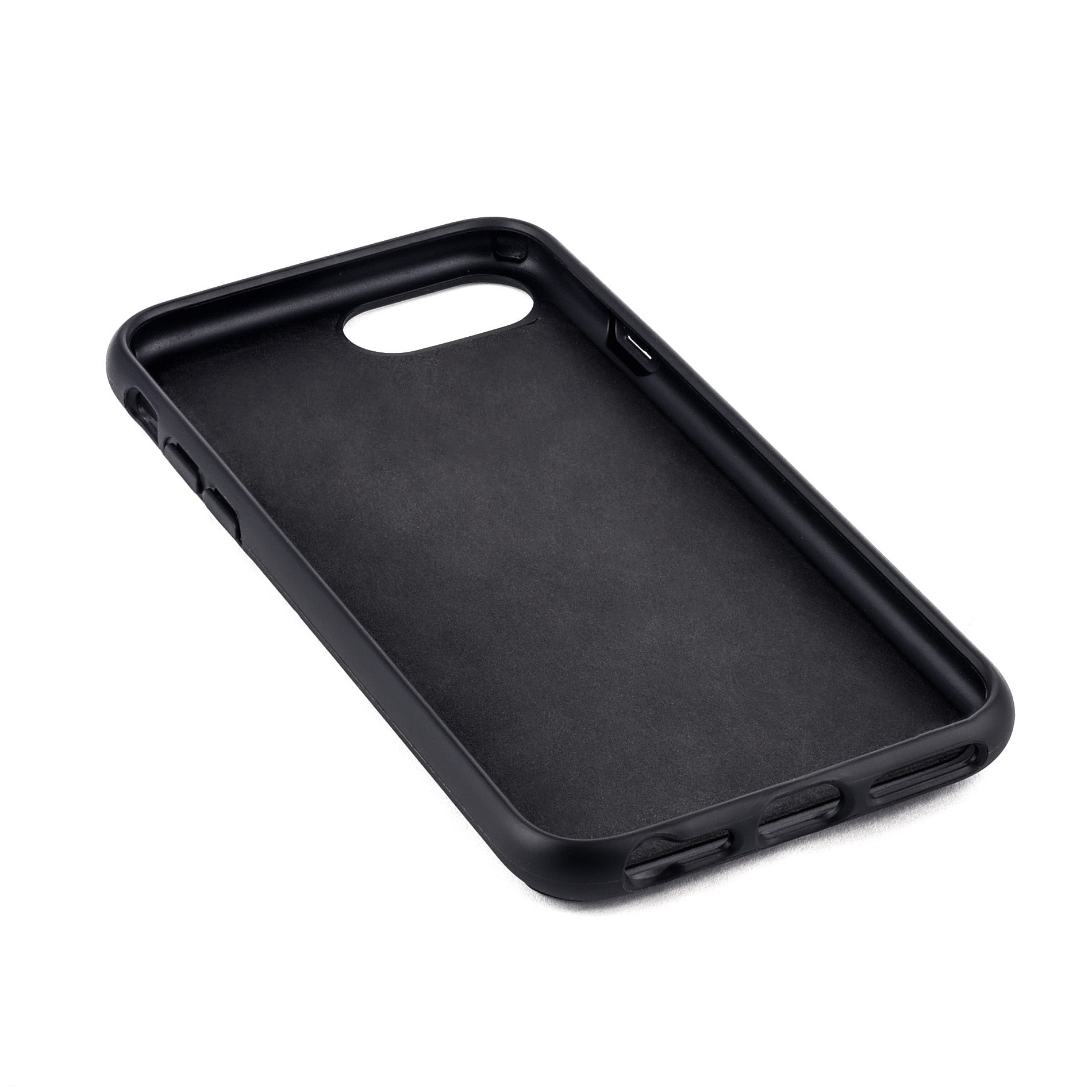 iPhone SE 3, SE 2, 8/7 Bio M2B Wallet Case [Black/Tan]