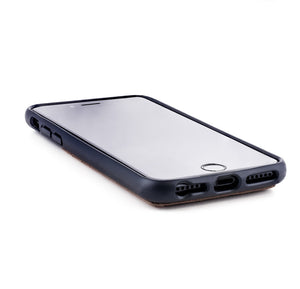 iPhone SE 3, SE 2, 8/7 Bio M2B Wallet Case [Black/Tan]