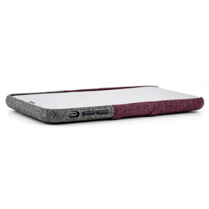 iPhone XS Max Luxe M2 Wallet Case [Maroon/Grey]