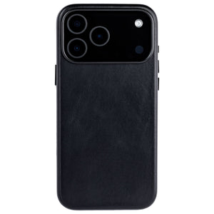 photo showing oil-waxed leather color for msgl genuine leather case