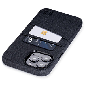 iPhone 13 Pro Max Luxe M2 Wallet Case [Black]