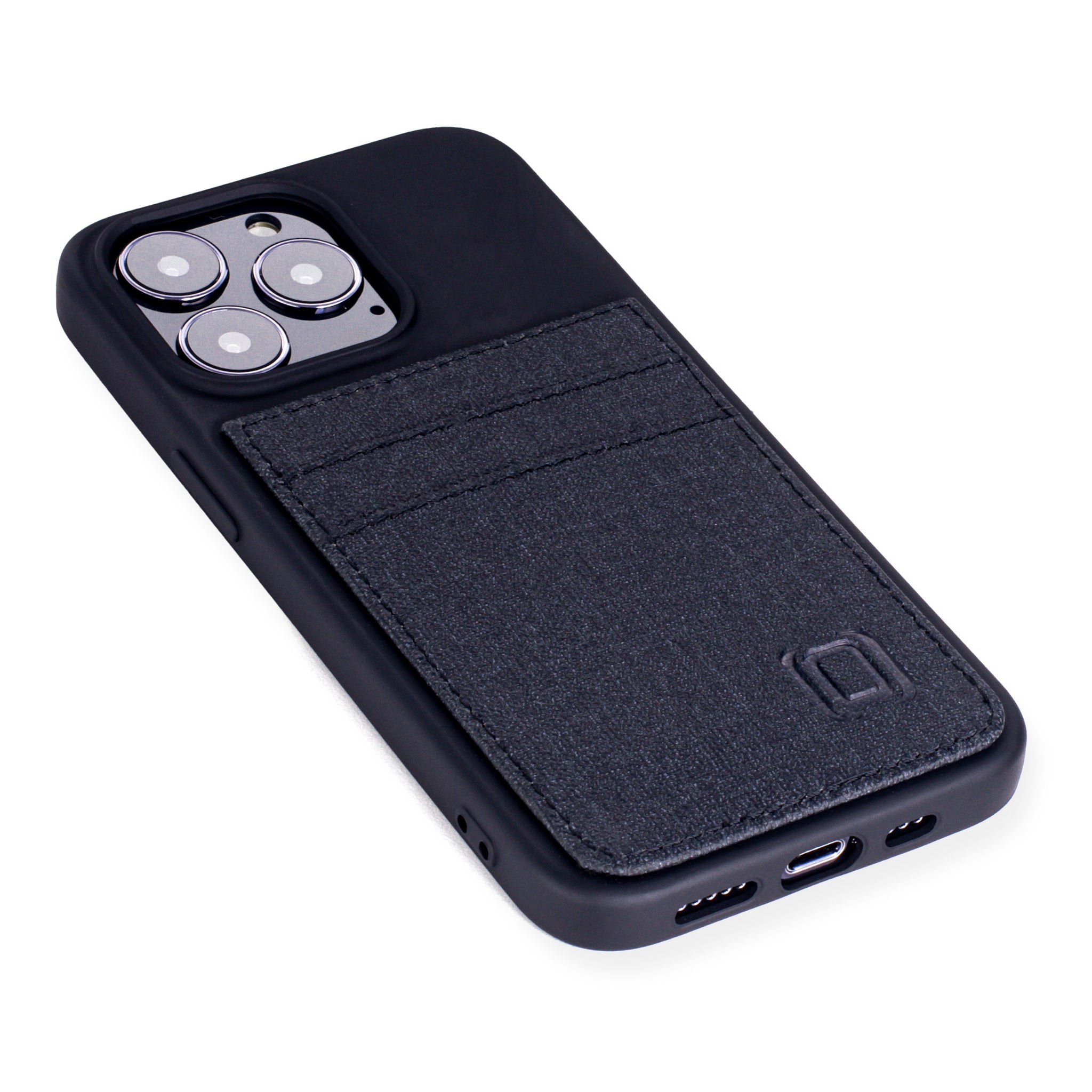 iPhone 13 Pro Luxe M2T Wallet Case [Black]