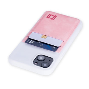 iPhone 13 Exec M2T Wallet Case [White/Pink]