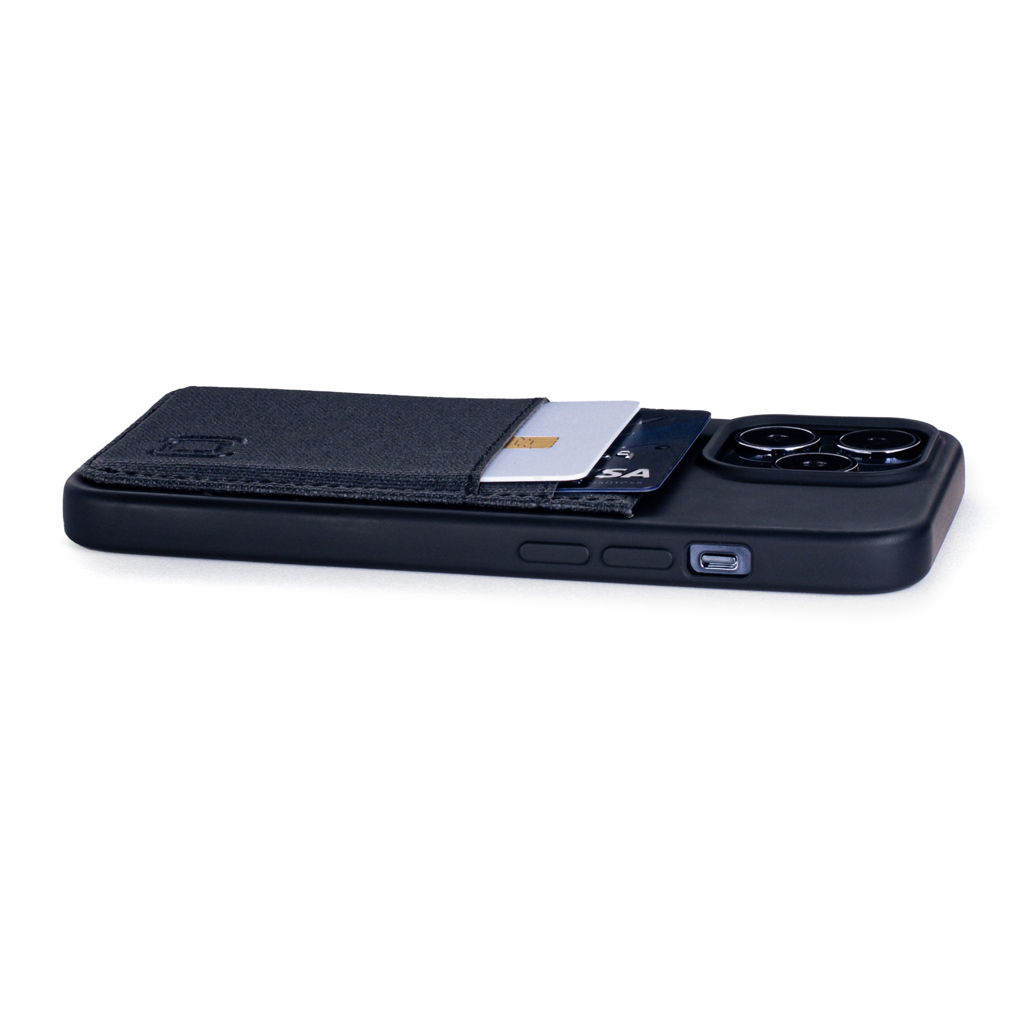 iPhone 13 Pro Luxe M2T Wallet Case [Black]