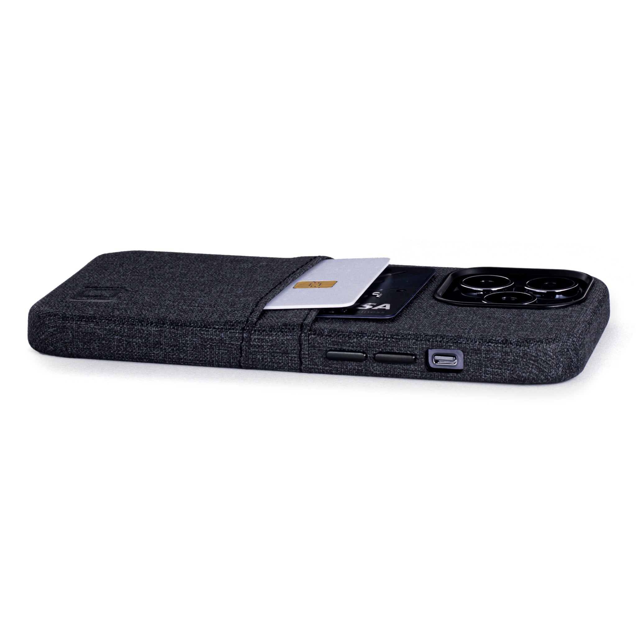 iPhone 13 Pro Luxe M2 Wallet Case [Black]