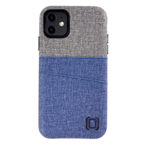 iPhone 11 Luxe M2 Wallet Case [Blue/Grey]