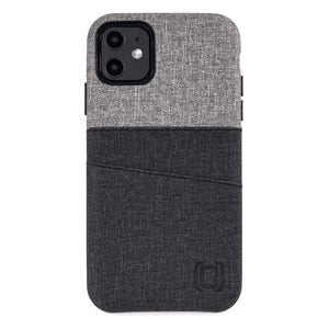 iPhone 11 Luxe M2 Wallet Case [Black/Grey]
