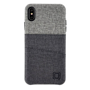 iPhone XS Max Luxe M2 Wallet Case [Black/Grey]