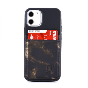 iPhone 12 Mini M2T Wallet Case [Black/Gold]