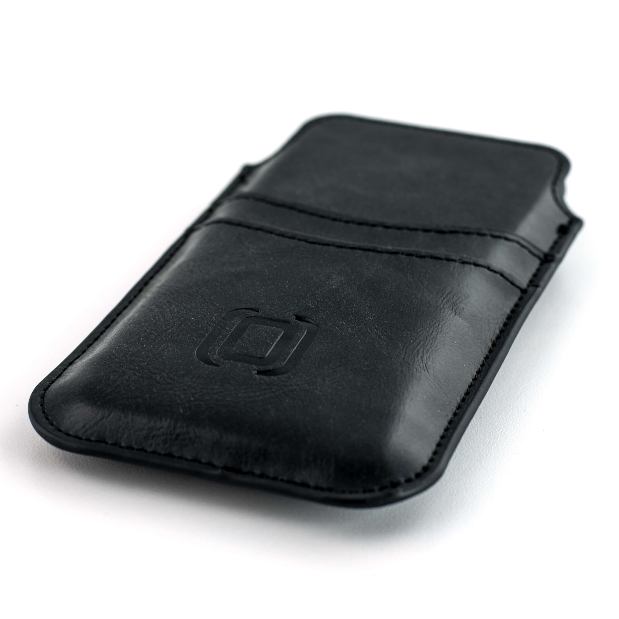Provincial Wallet Sleeve for iPhone Pro Max Models 15, 14, 13, 12, 11 & Plus Models 16, 15, 14, 8, 7, 6 & XS Max - Black