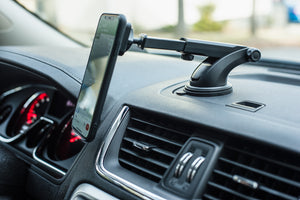 DashPro Magno Mount 3.0 Series: Magnetic Car Mount for Dash with Suction Base and Long Range Adjustable Extension Arm
