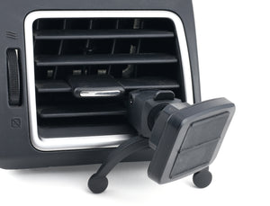 VentPro Magno Mount 3.0 Series: Magnetic Car Mount for Vents with Custom Metal Plates and Swivel Ball Socket