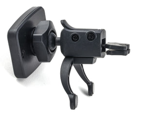 VentPro Magno Mount 3.0 Series: Magnetic Car Mount for Vents with Custom Metal Plates and Swivel Ball Socket