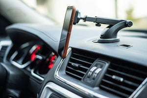 DashPro Magno Mount 3.0 Series: Magnetic Car Mount for Dash with Suction Base and Long Range Adjustable Extension Arm
