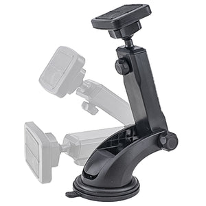 DashPro Magno Mount 3.0 Series: Magnetic Car Mount for Dash with Suction Base and Long Range Adjustable Extension Arm