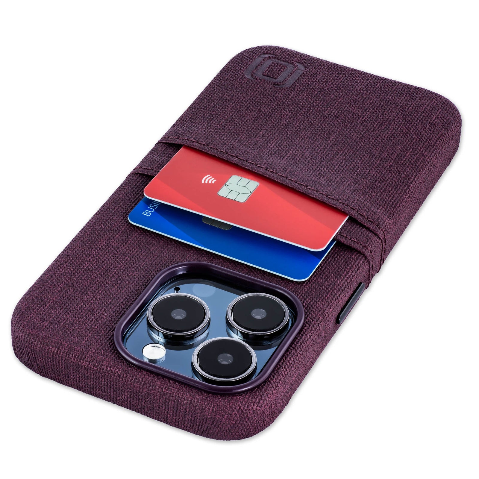 iPhone 15 Pro Luxe M2 Card Case [Burgundy]