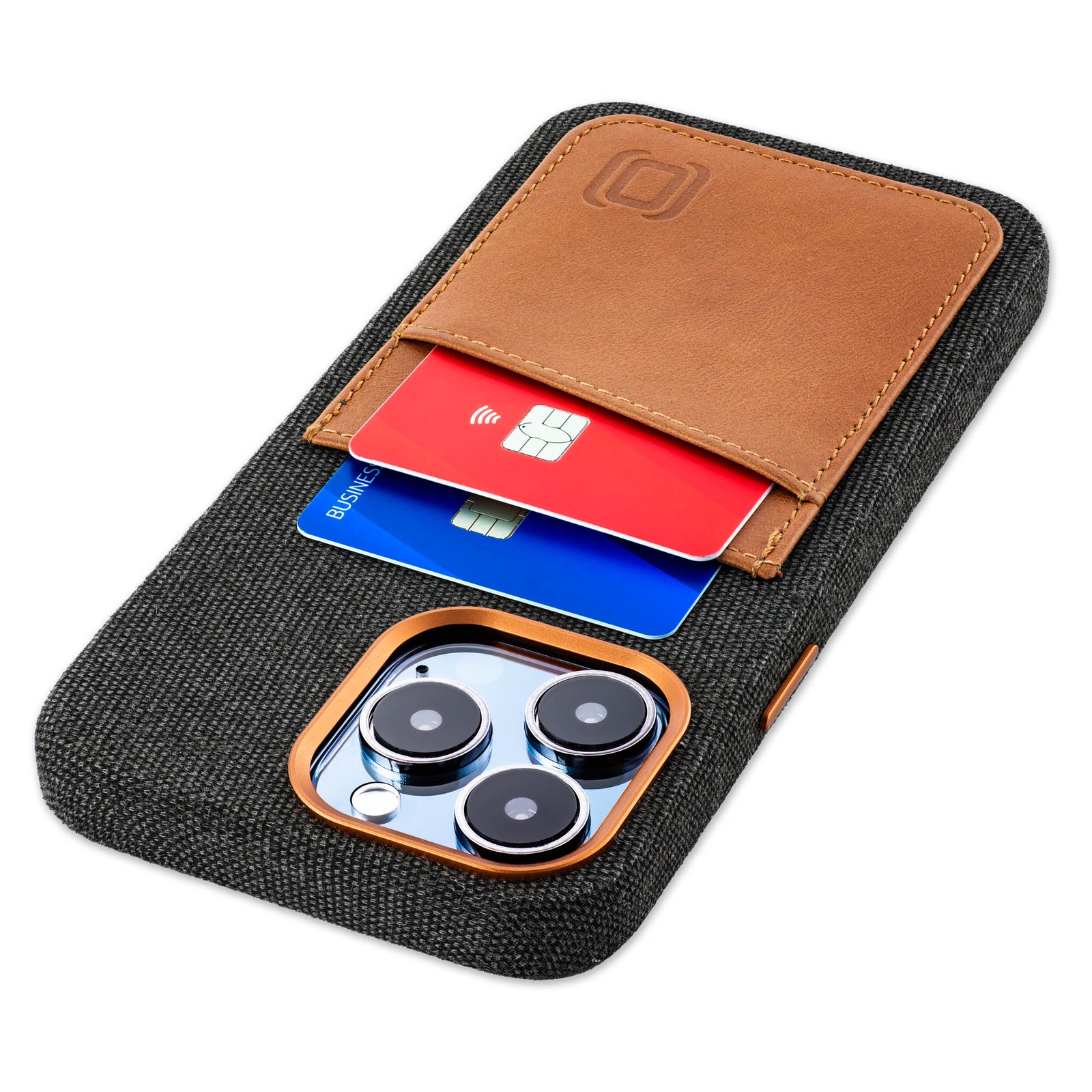 iPhone 15 Pro Max Fabric M2F Card Case [Light Brown]