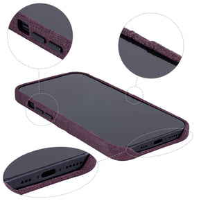 iPhone 15 Luxe M2 Card Case [Burgundy]