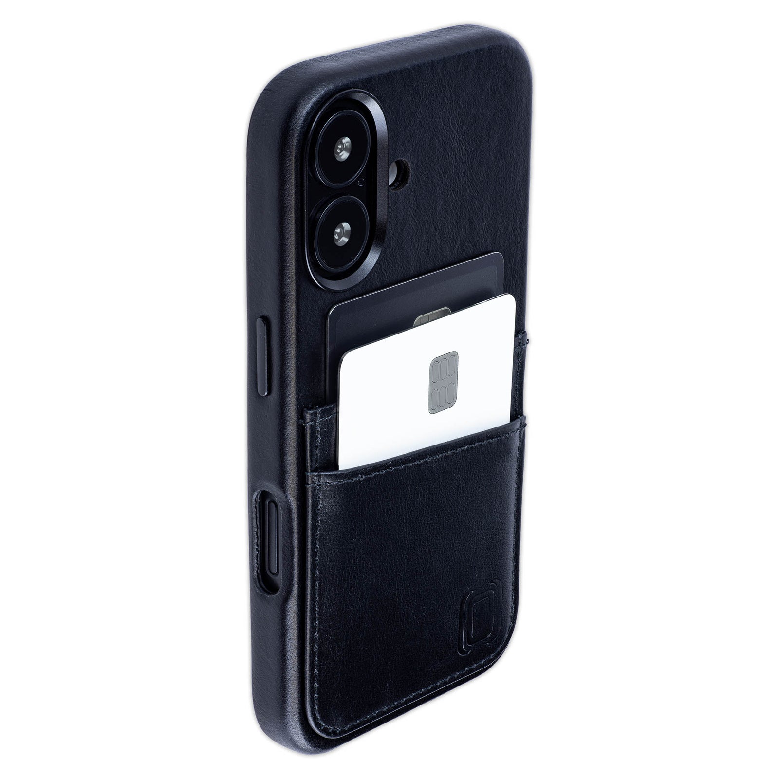 iPhone 16 Genuine Leather M2GL Card Case [Black]