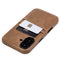 iPhone 16 Exec M2 Card Case [Light Brown]
