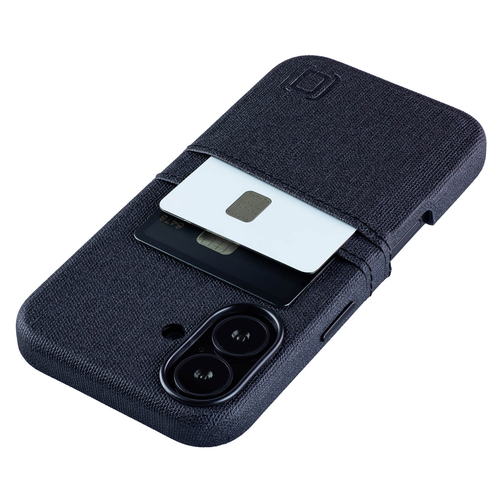 luxe m2 case for iphone 16 with 2 card holder slots