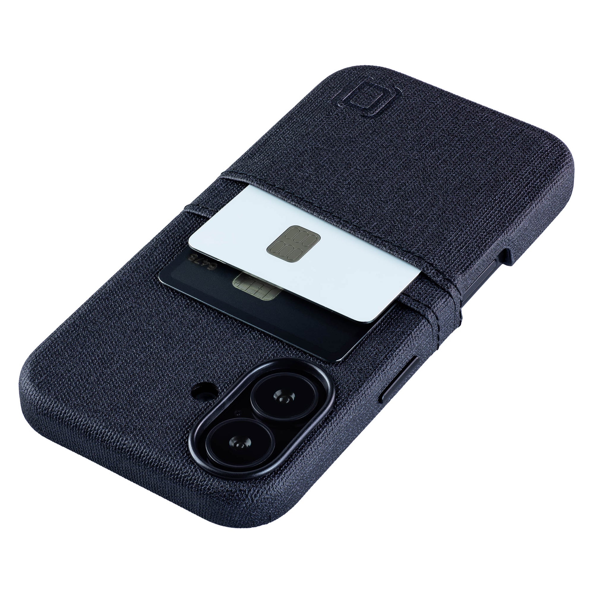 luxe m2 case for iphone 16 with 2 card holder slots