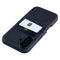 Luxe Card Case V2 for iPhone 16 - Charcoal Black