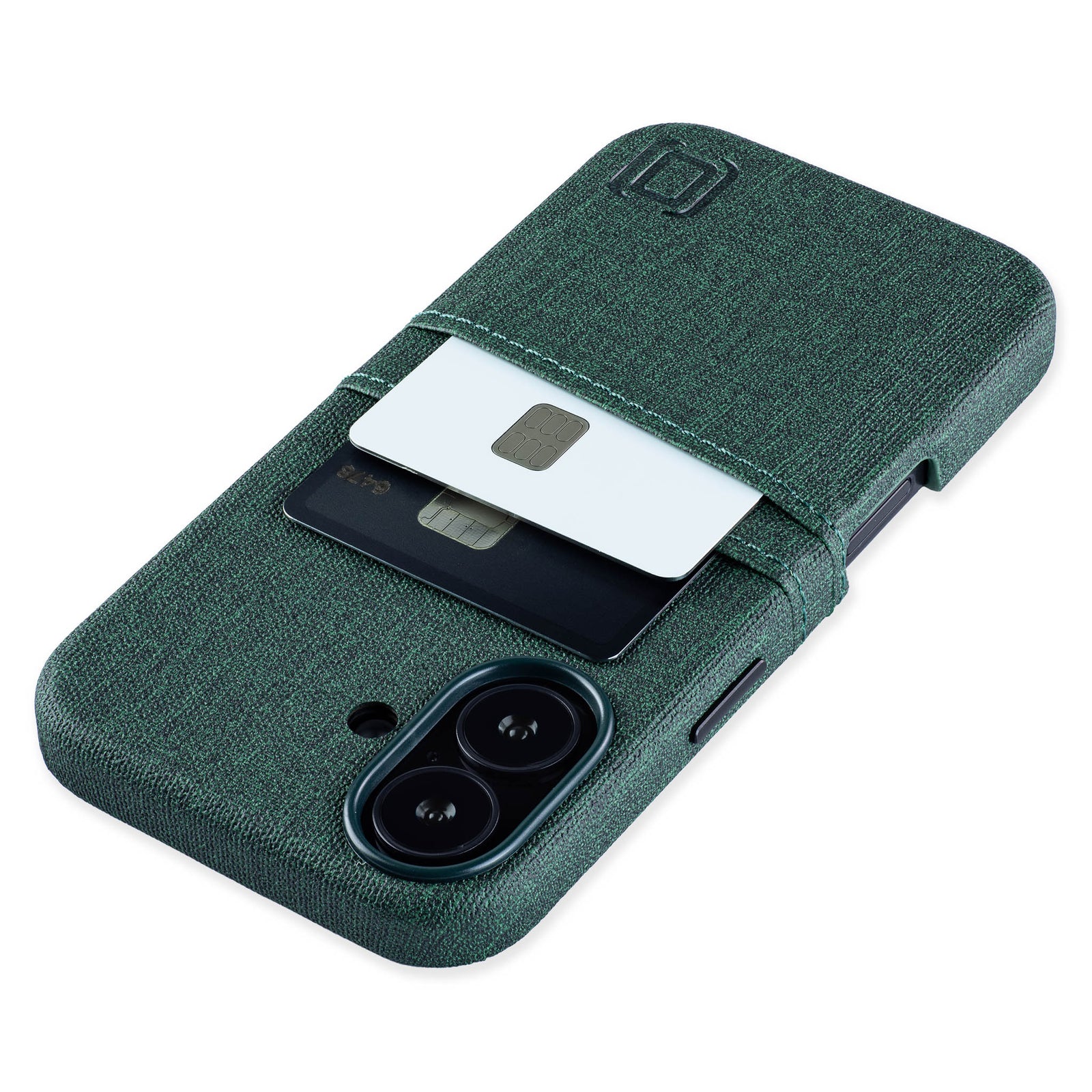 luxe m2 case for iphone 16 with 2 card holder slots