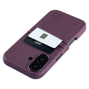 luxe m2 case for iphone 16 with 2 card holder slots