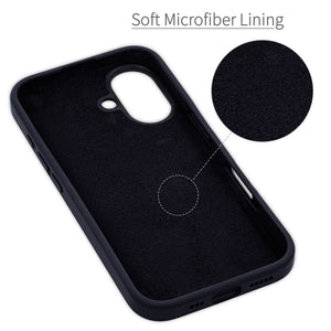 iPhone 16 Silicone M2L Card Case [Black]