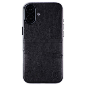 strait on shot showing texture in faux leather of exec case