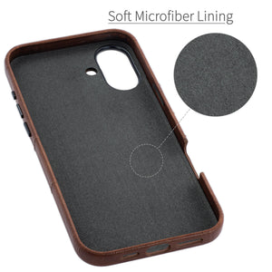 soft microfiber lining offering soft landing spot for iphone