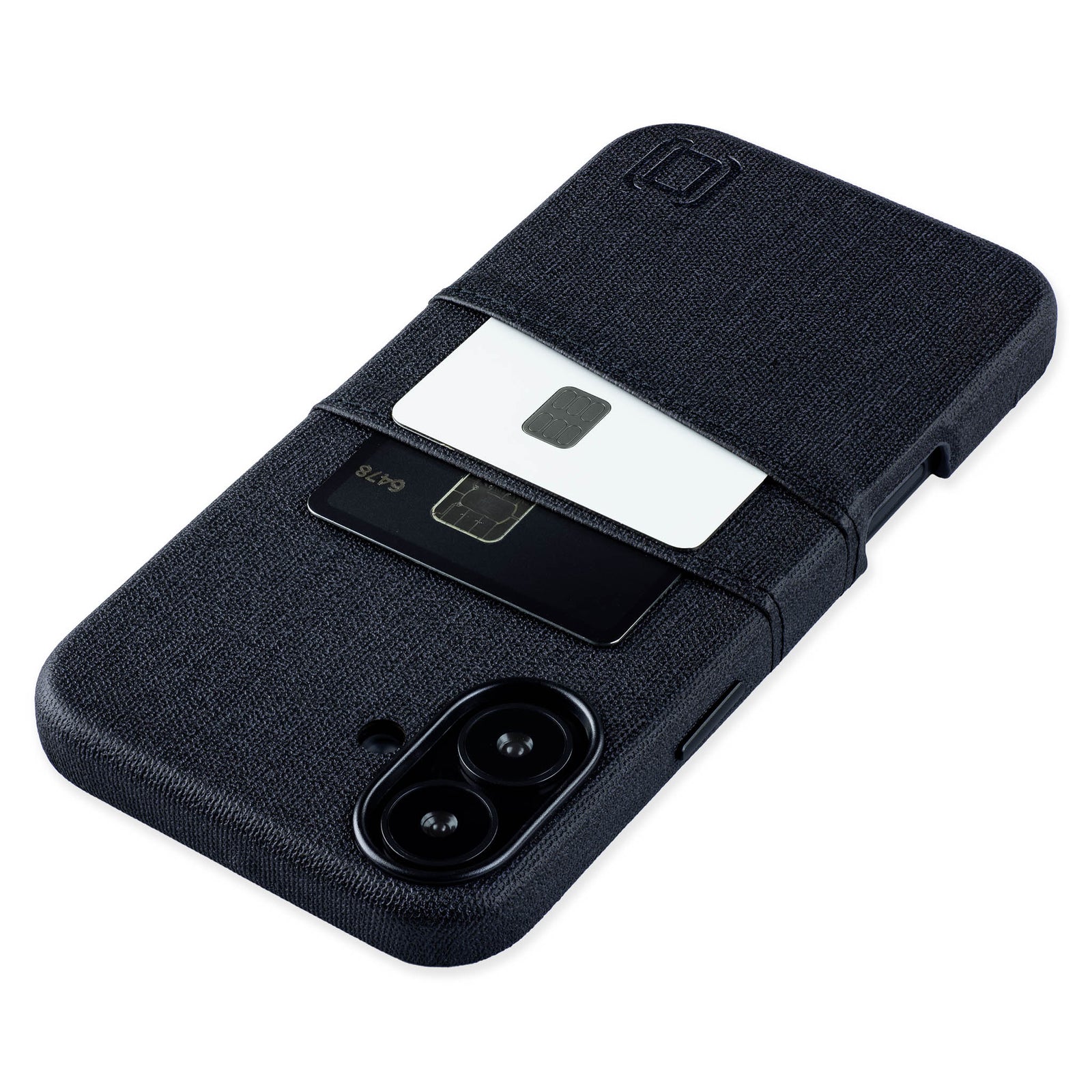 luxe m2 case for iphone 16 plus with 2 card holder slots