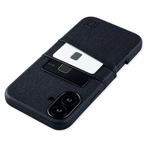 luxe m2 case for iphone 16 plus with 2 card holder slots